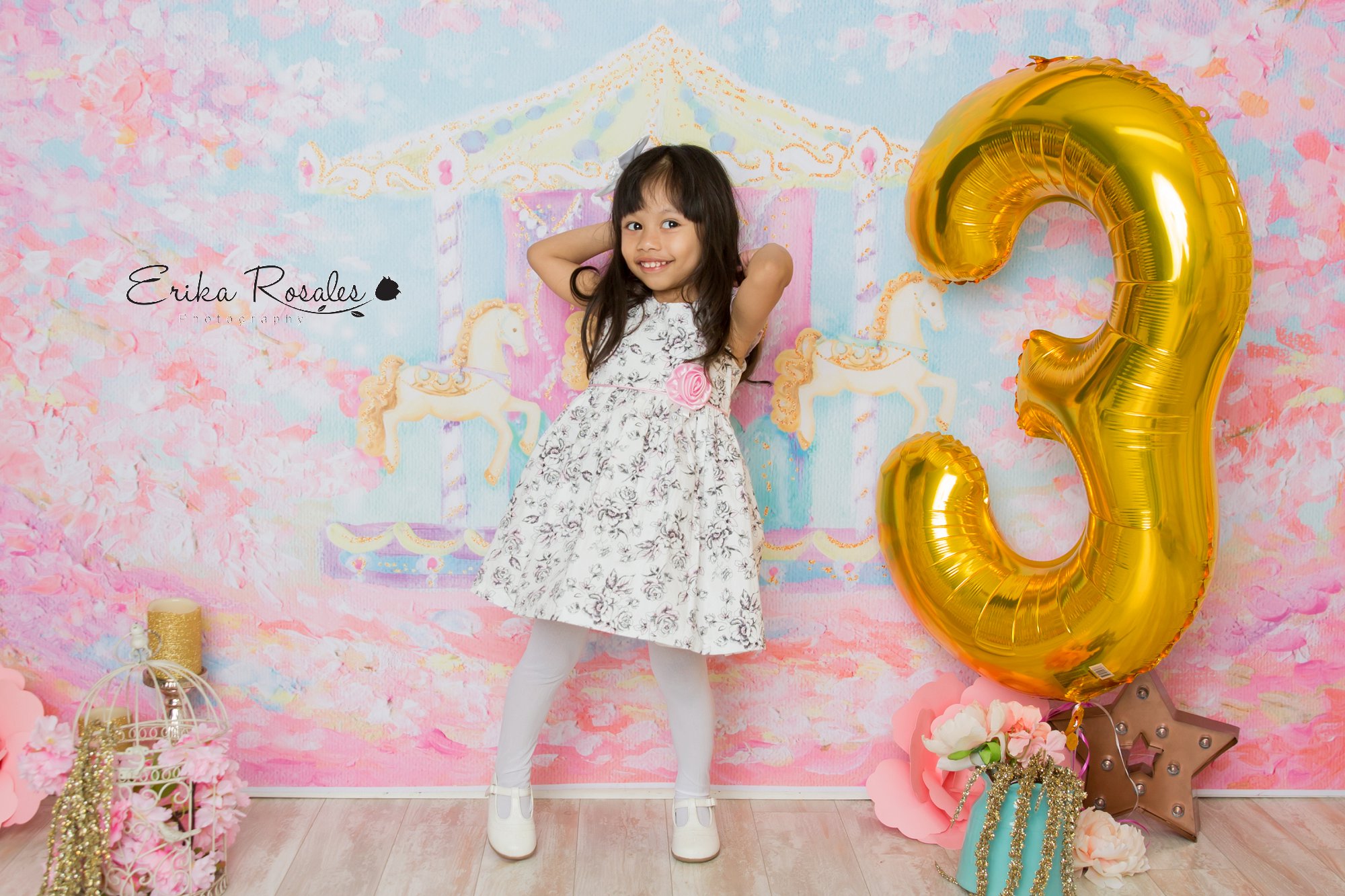 Baby Girl 3 Year Old Photo Session- Birthday Girl Photo Session - Erika ...