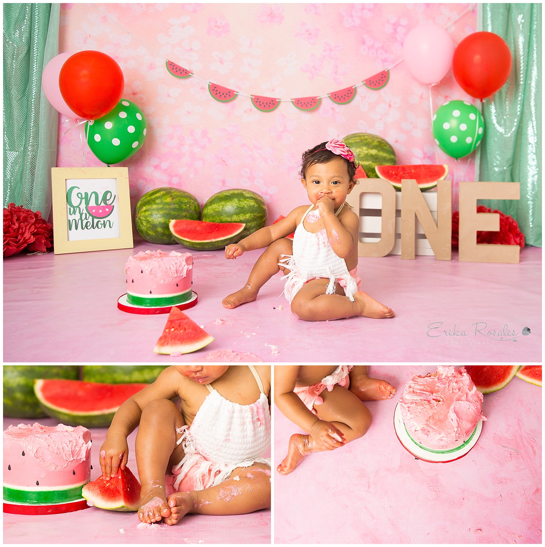 watermelon baby photoshoot