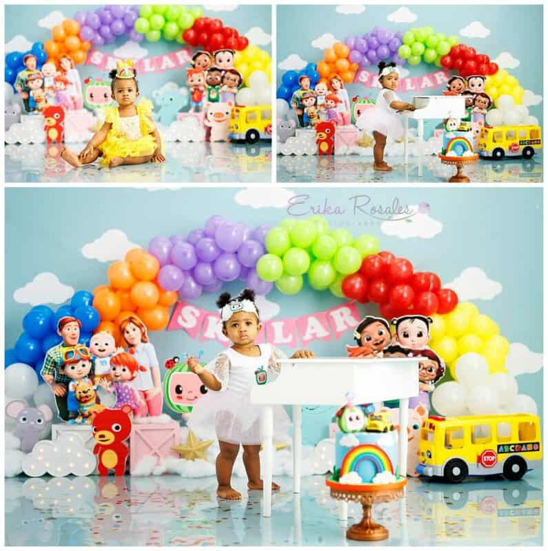 Girl Cake smash The Bronx New York Baby Photographer Erika